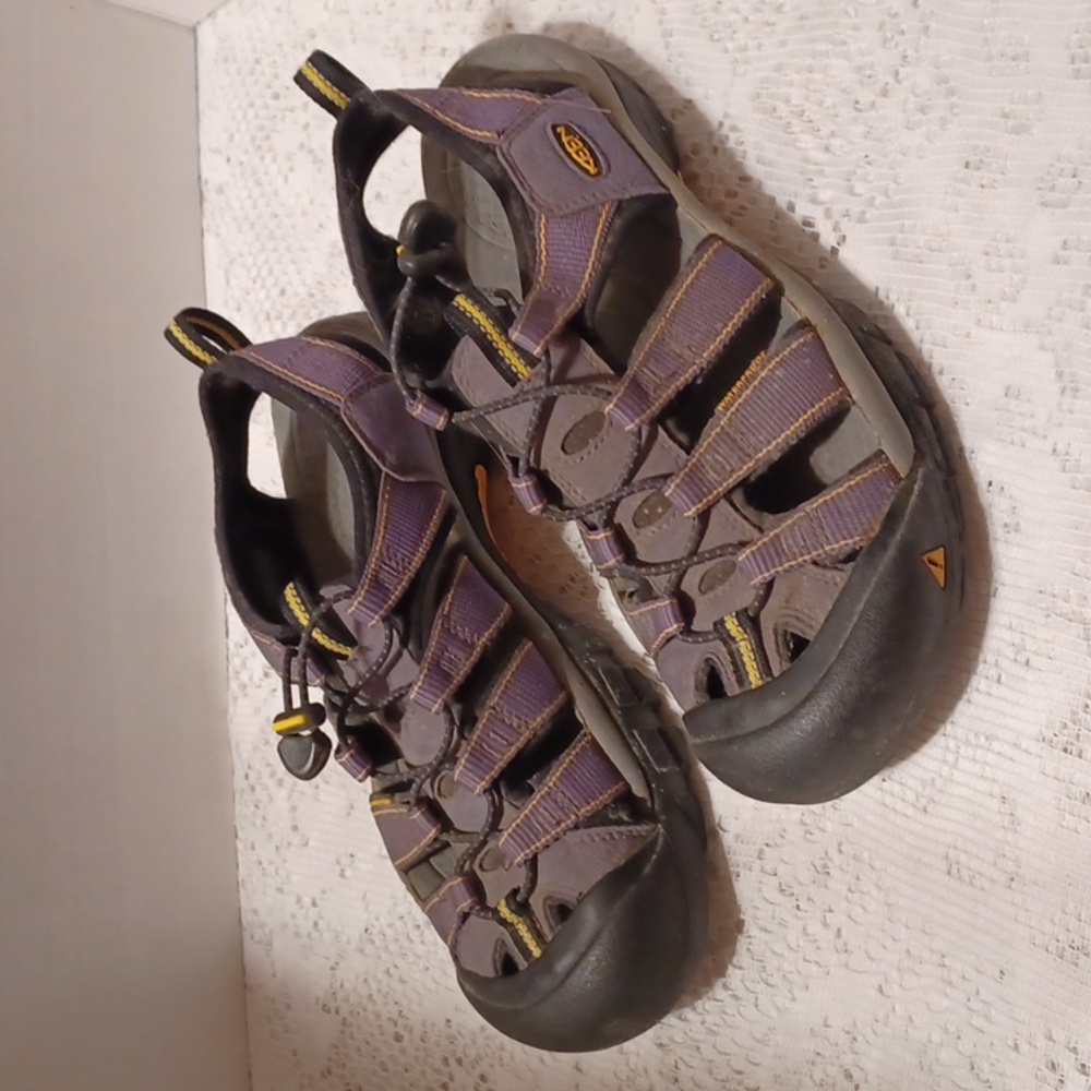 Purple Keen Sandals